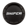 Sniper Wheels Matt Black Centre Cap White Lettering 6x114.3